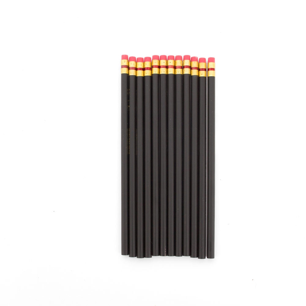 Paper Mate, Black, Pencils, Art & School, Mirado, Classic, with Eraser, 4992